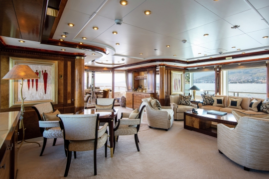 Sea Walk - Oceanco for sale - Main Deck Salon