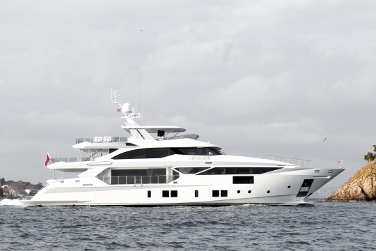 Charade - Benetti Vivace 125 yacht for sale -Profile