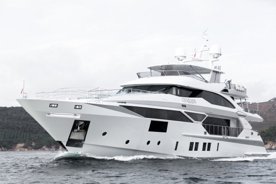 Charade - Benetti Vivace 125 yacht for sale -Cruising 2