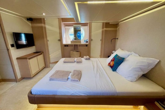 M.Y.  Anahita II - Benetau Monte Carlo 6 for sale - Master Stateroom 3