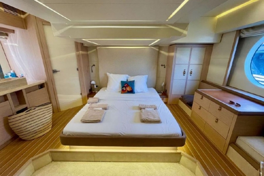 M.Y.  Anahita II - Benetau Monte Carlo 6 for sale - Master Stateroom 2