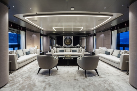 Diamond Binta Tankoa yacht for sale - Main deck salon