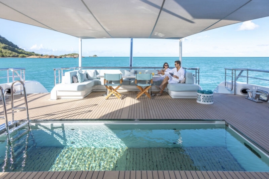 Moon Sand - Main deck aft pool