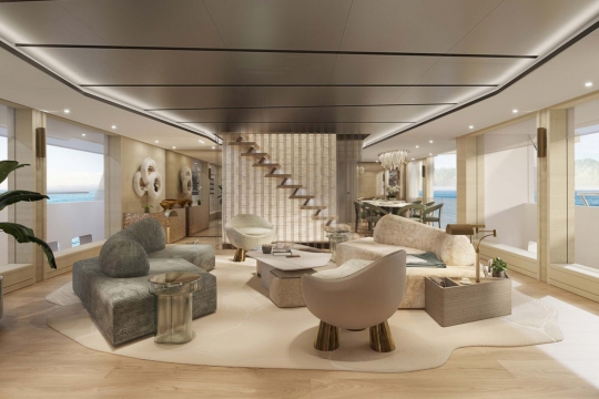 Project Secret - main deck salon