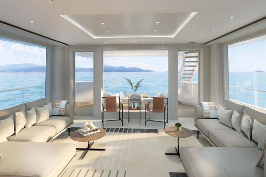 Project Fun - main deck salon