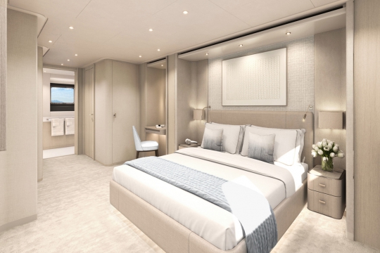 Heesen Grace - Master Stateroom