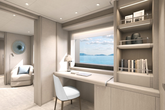 Heesen Grace - Master office