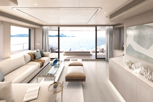Heesen Grace - Main deck salon 2