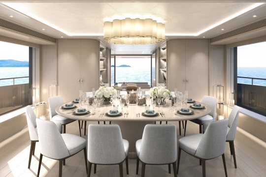 Heesen Grace - Dining