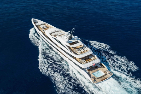 Benetti BNow 50 - Top view