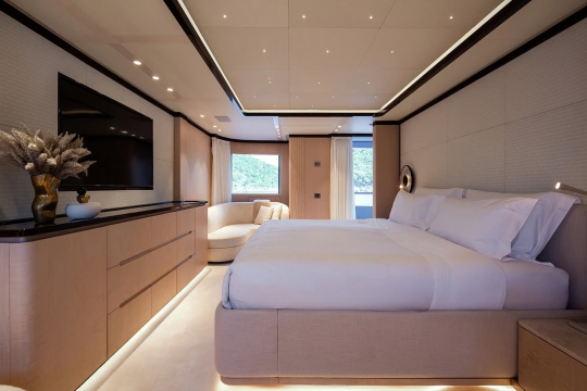 Benetti BNow 50 - Master stateroom