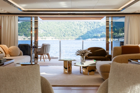 Benetti BNow 50 - main deck salon