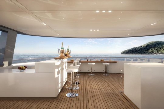 Benetti BYond yacht for sale - Sundeck 2