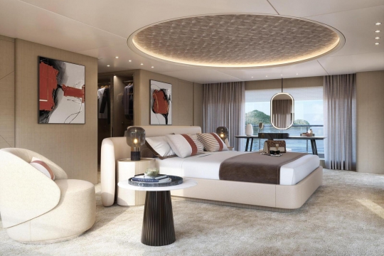 Benetti BYond - Master Stateroom 2