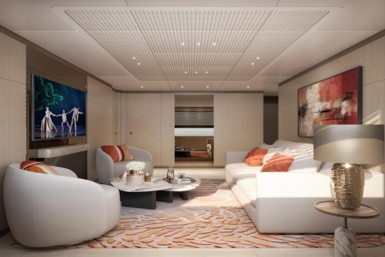 Benetti BYond yacht for sale - Salon 2