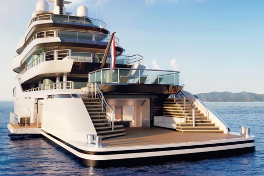 Amels 80 - Swim Platform