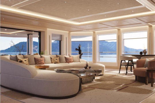 Amels 80 - Owners lounge