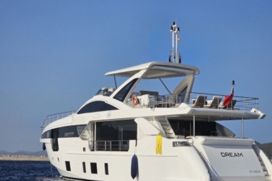 M.Y. Dream - Azimut Grande 32 Metri for sale - At Anchor 2