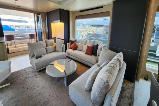 M.Y. Dream - Azimut Grande 32 Metri for sale - Main Deck Salon