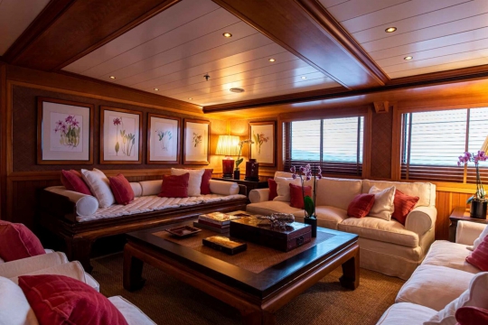 M.Y. Bleu de Nimes - main deck salon 1