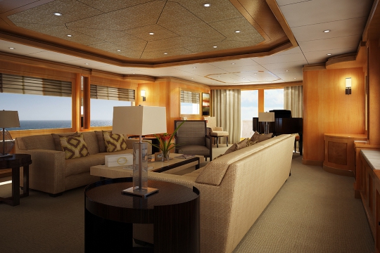 Motor Yacht Lady Sura - saloon