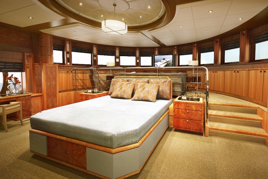 Motor Yacht Lady Sura - master cabin