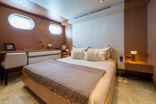 Motor Yacht Go Feadship for charter - double cabin